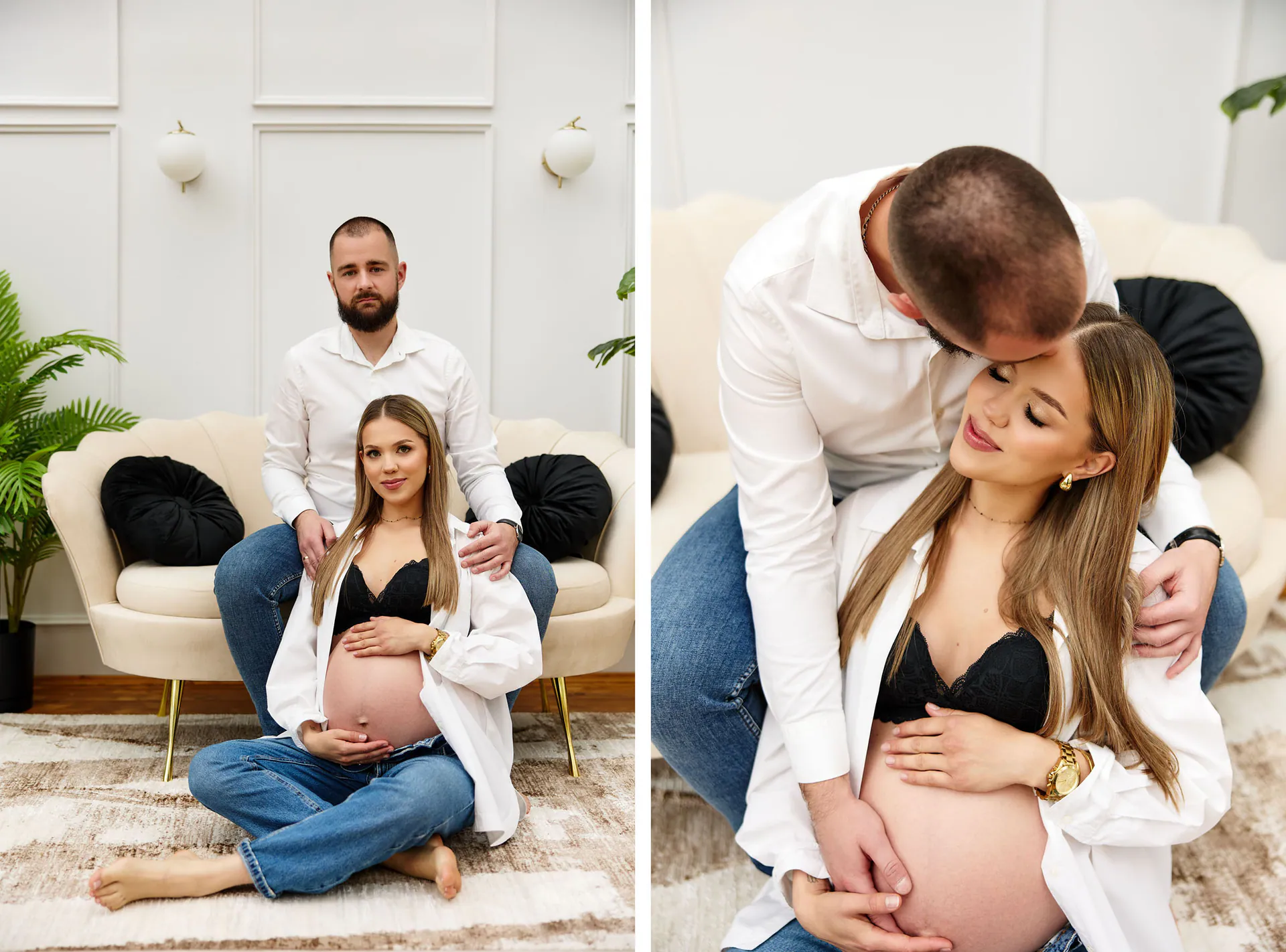 Weronika i Fabian - Sesje Ciążowe